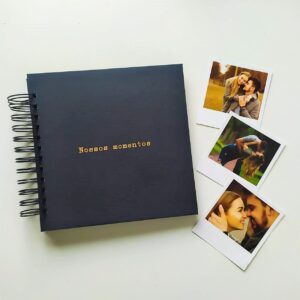 Álbum scrapbook black