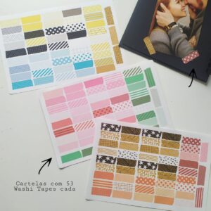 Adesivos Washi tape