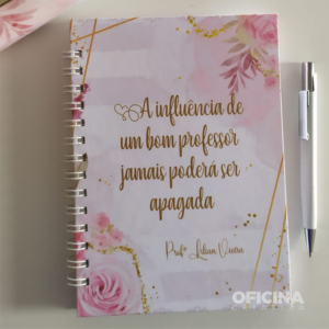Caderno personalizado P - 100 folhas