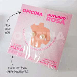 Oficina Criativa brinde outubro rosa