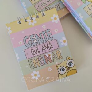 Bloco personalizado dia dos Professores