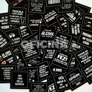 Tag para drink festa eventos formatura casamento aniversário Oficina Criativa